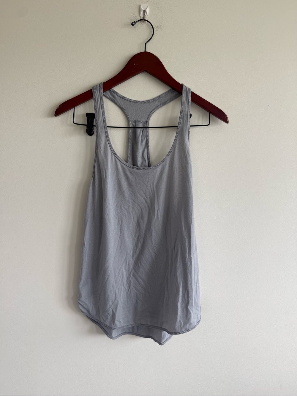 lululemon athletica Light Gray Racerback Tank